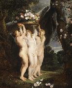 Peter Paul Rubens Three Graces Spain oil painting artist